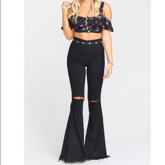 Show Me Your MuMu Denim - Show Me Your MUMU Black Berkeley Bells 🖤🖤🖤